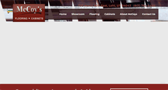 Desktop Screenshot of mccoysflooring.com